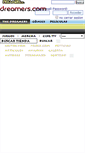 Mobile Screenshot of dreamers.com