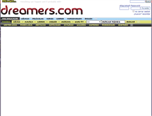 Tablet Screenshot of dreamers.com