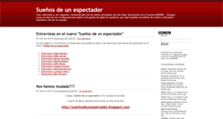 Desktop Screenshot of espectador.dreamers.com