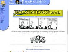 Tablet Screenshot of mafalda.dreamers.com
