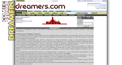 Desktop Screenshot of info.dreamers.com