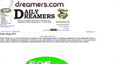 Desktop Screenshot of daily.dreamers.com