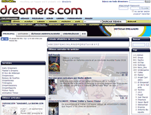 Tablet Screenshot of noticias.dreamers.com